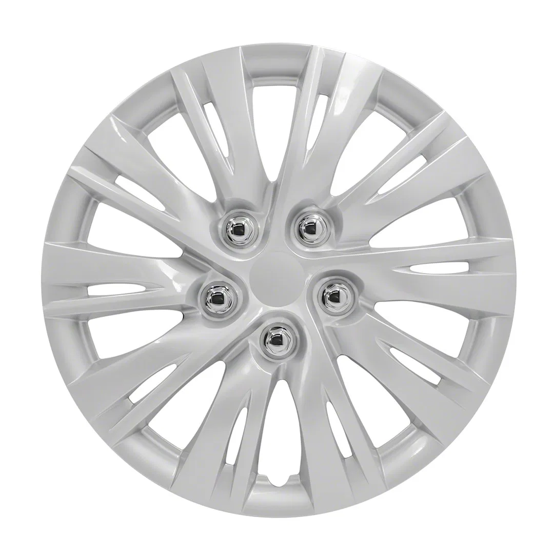 IWC103715S – COAST2COAST Wheel Cover, 15 Inch 10 Split Spoke Silver Plastic Set Of 4